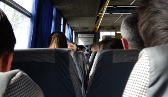 Jezus w autobusie relacji Lwów - Turka